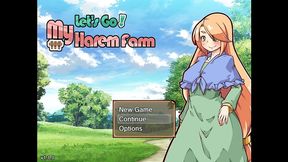 impregnate my harem farm [ breeding hentai game ] ep.2 learning how to make sex to a virgin cutie !