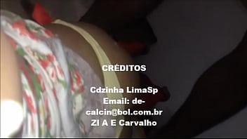 Levando gozada do negao em cima da Calcinha da esp do Jailton 2017