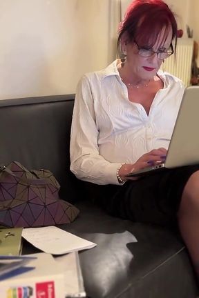 You Can Dress Me up, but That Secretary Look Breaks Down When You Look up Pmy Ass!