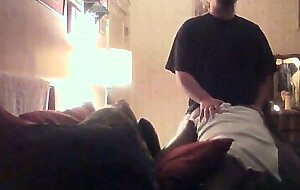 Verbal White Thug Spunks Black Crossdresser's Face