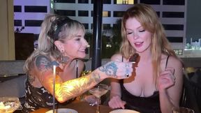 Wild Night with Best Friends: Joanna Angel, Jak Knife, and Elly Clutch in an Unforgettable Hotel Adventure!
