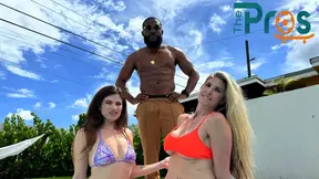 Trailer The Pros Ep 11: Nicole Rae &mdash;  Daphne Dreams &mdash;  MassagebyBlack on TheFlourishxxx