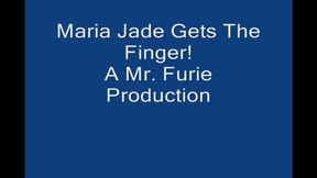 Maria Jade Gets The Finger! MP4