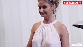 Wild Milf Secretary Gets Rough Fucked By Her Boss for a Raise - Izzy Mendosa, Mr Massive