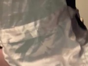 Maid boy practices riding your cock