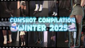 Cumshot Compilation - 25 Sessions Crushing Cock and Balls - Winter 2025 (45 Double Version) - TamyStarly - Crush Trample, Shoejob, Bootjob, CBT, Ballbusting, Trampling, Stomping
