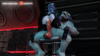 I didn't come up with a name, but this monster was sated with her lust. 3D Animation