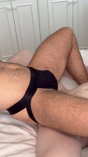 Muscle Bottom Fucked by Big Dick Top