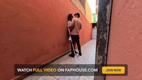 Freeze Time Magic Clap with a Blind Girl in the Alley