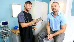Doctors Orders: Dr. Jack Andy Pleasures Eager Patient Julian Knowles – Hot MEN40 18+