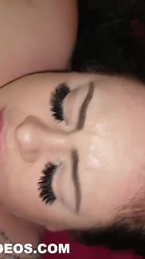 BBW Anastasia - TODAY I WILL BE A SLUT ! 2 COCKS IN MY PUSSY   Clip 3