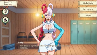 The Ultimate 18+ Game Scene: Uta Plays with Luffy
