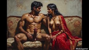 Hot Beautiful Sexy Bhabhi with Her Stepson in Hotel Room Fucking