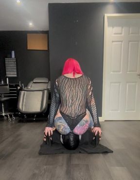 Facesitting fun with my sub