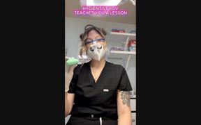 POV Hygienist Luna is VERY unhappy that you haven’t been flossing and not taking care of your oral hygiene, so I shove soap in your mouth & MORE🧼🧤