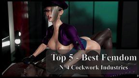 top 5 - best femdom sex scenes in video games compilation ep.1