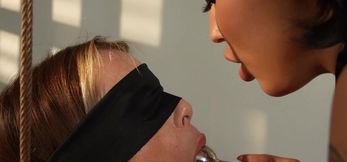 Summer Vixen kneels and endures extreme anal from