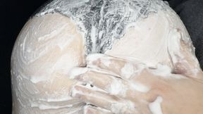 Soft foam butt&#x1F351; ASMR while wearing panties