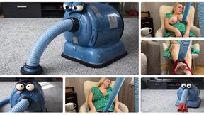 Vacuum cleaner orgasm punishment SD