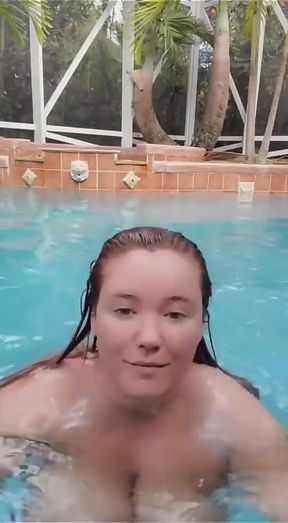 Swimming Naked in the Pool!