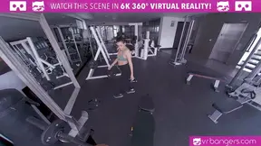 Hot Latina Teen Gets Fucked Hard by Massive Cock While Exercising