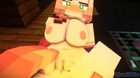 Rock Paper Scissor! Minecraft Lesbian Porn Animation