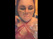 Snorting a load through a straw
