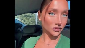 Look Soon Bby #trans #tgirl #loyalfans #myclub #boobs #tits #cleveage #blueyes #dress #green #makeup