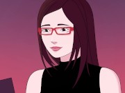 FUTAWEED episode 4 Transformed Futa girl masturbates for Japanese MILF and cums on cam
