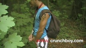 Lad Blow Xxl Fuck-Stick in Exhib Woods Public