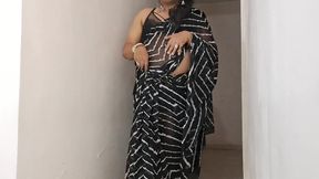 Black Saree Your Favourate Dreamwake Lustful Me Subscribe