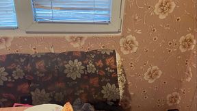 Eating everything, burping and farting