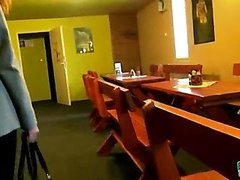 Czech girl Dominika drilled for money