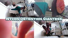 Nylon Detention Giantess- Phicen Gets Punished In Nylons and Underfoot - 4K MP4