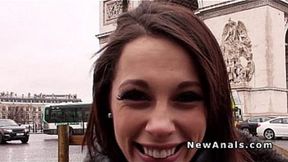 Fabulous French lover enjoys intimate moment