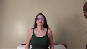 Desperate housewife with giant boobs gets her narrow cunt pounded rigid by a BBC