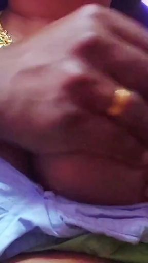 Indian desi younger stepbrother tore his married stepsister's boobs   Clip 1