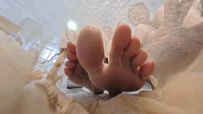 The Trial Beneath the Stockings giantess