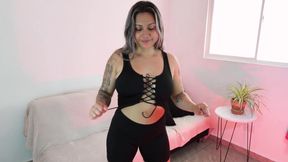 Hot MILF, Comes Home From the Gym to Masturbate