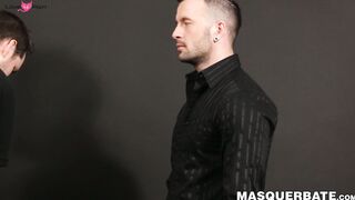 Pascal gives hunk Manuel Deboxer a nasty blowjob after hot photoshoot