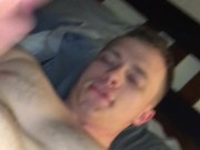 Solo male jacks off