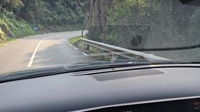 Neighbor On Roller Skates Has PUBLIC Sex In The Car