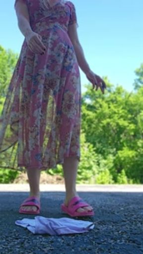 Public Cigar and Peeing