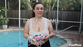 Barefoot Mel Bikini Try On