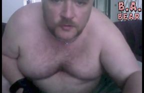 Stepdaddy Wanks in His Black Leather Gloves