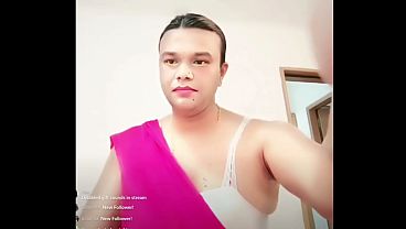 Beautiful crossdresser sexy indian
