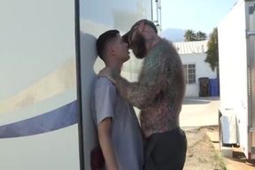 Papi Y Su Cachorro outdoors two