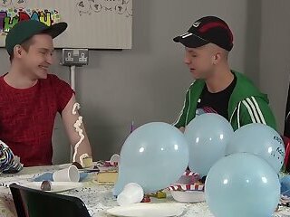EuroBoyXXX Deacon Hunter Destroys Milo Millis Tight Ass On His Birthday