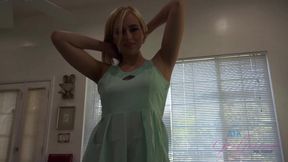 POV Kate England Walks In, Strips Naked, Gets Fingered Wet Then Sucks Your Cock Hard - Sloppy Blowjob