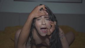 Skinny latina girl loves a hard fuck in cowgirl and missionary POV